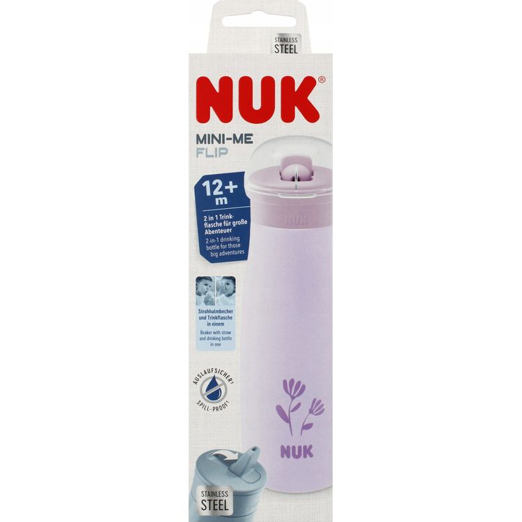 Tootefoto - NUK NUK KRUUS 500ML MINI-ME 12M FLOWER 10225329 1/6