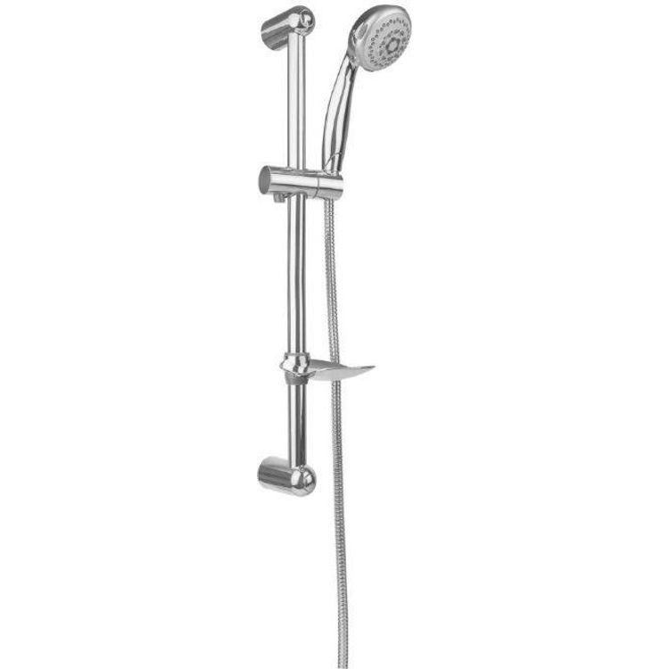 Tootefoto - Hydroland Adria sliding chrome shower set (N.ADR)