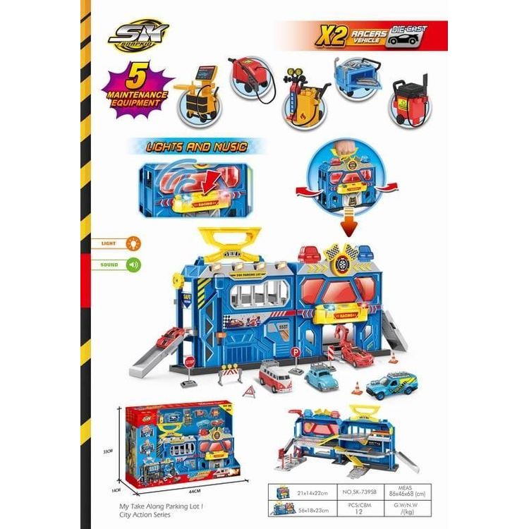 Tootefoto - Zestaw Parking SK-739SB