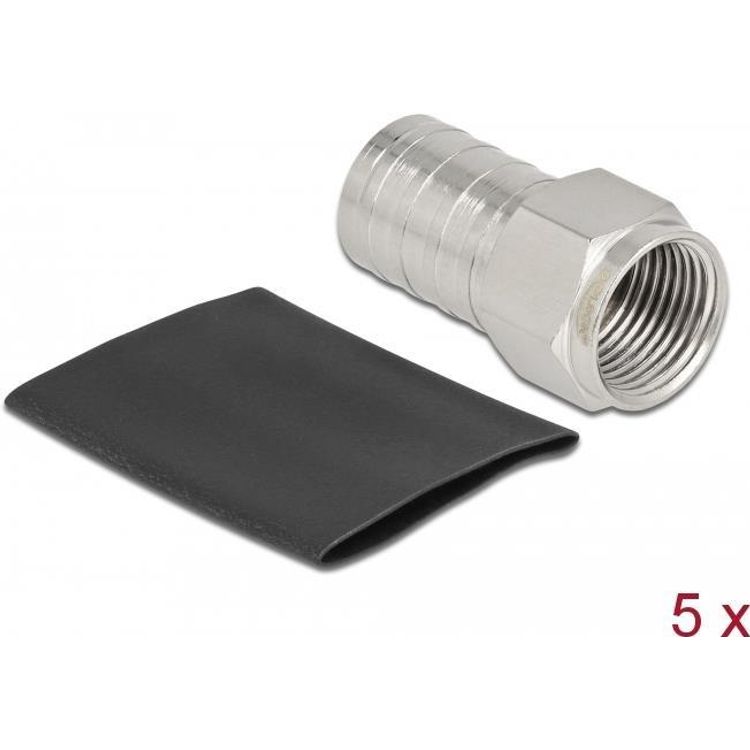 Tootefoto - DeLOCK 90033 koaksiaalpistik hendus F-t p 5 tk 50