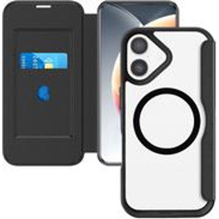 Tootefoto - 4smarts Urban Pro Flipcase Apple iPhone 17 Qi2 ready black (541775)