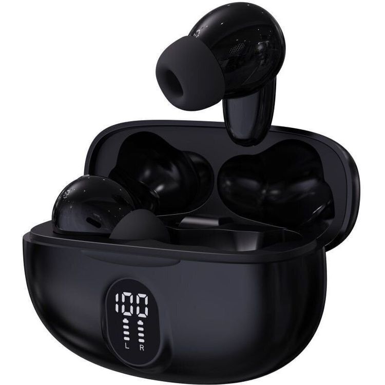 Tootefoto - Denver TWE-57B Black Wireless In-ear headphones