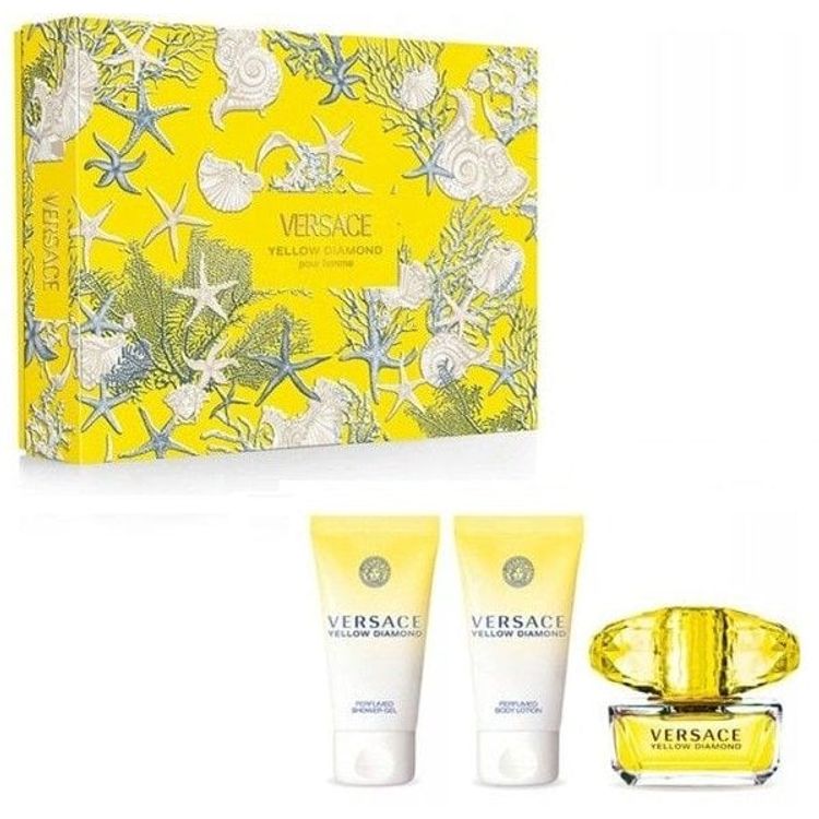 Tootefoto - VERSACE Yellow Diamond EDT 50ml + SG 50ml + BL 50ml