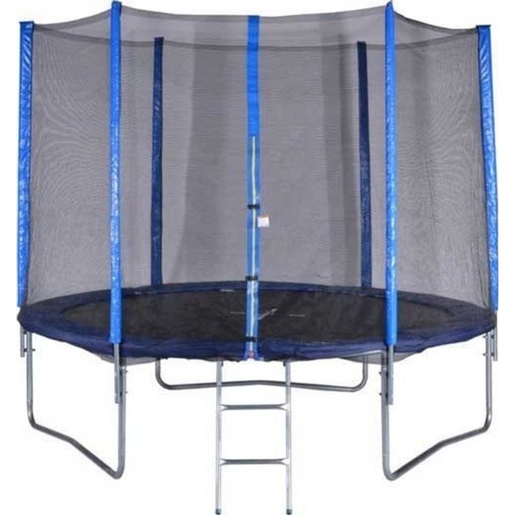 Tootefoto - Batuut Aed Batuut Must ja Sinine Net Fun Trampiga