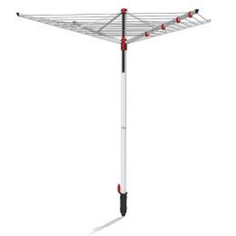 Tootefoto - Vileda 168250 riidekuivati ue Must, Valge Alumiinium 40 m