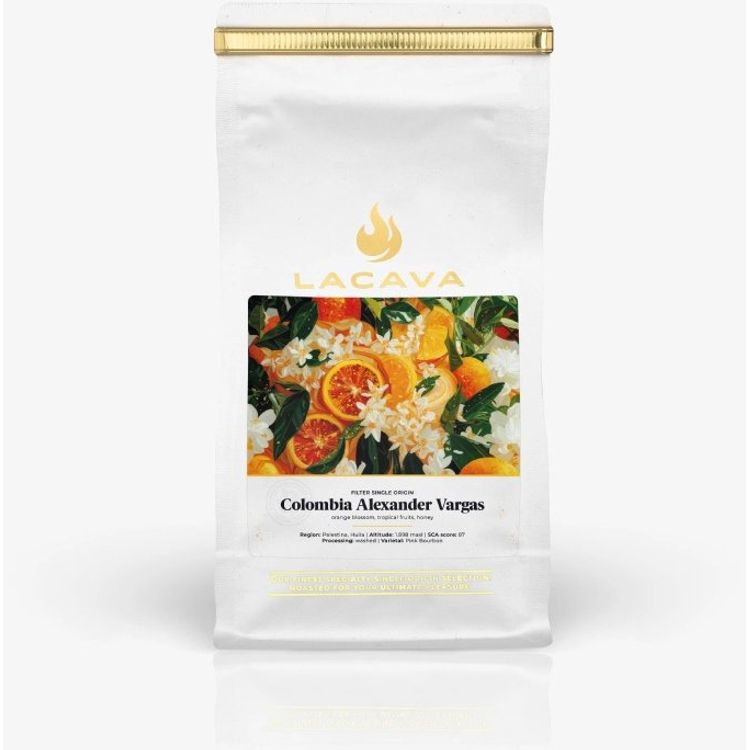Tootefoto - LACAVA SPECIALTY COFFEE ROASTERY kohvioad LaCava Colombia Alexander Vargas 250g