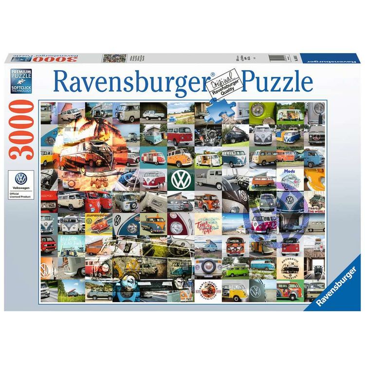 Tootefoto - Ravensburger 16018 pusle Kontuurpusle 3000 tk