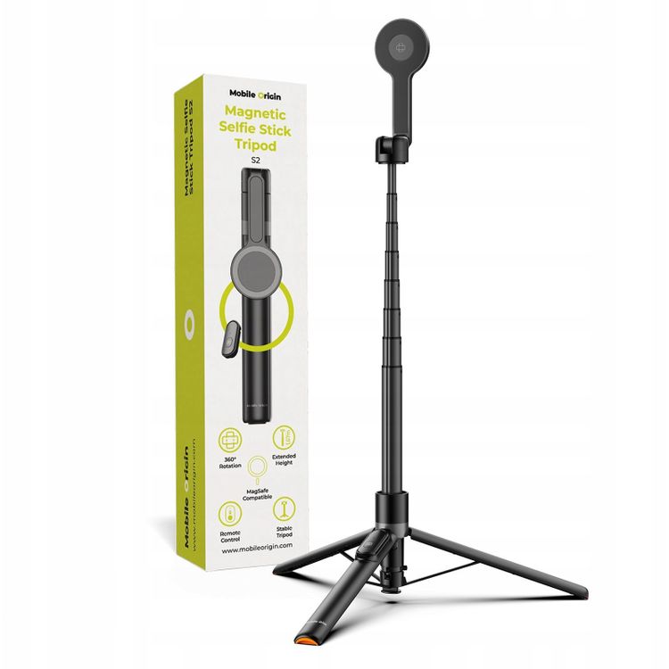 Tootefoto - Selfie stick Mobile Origin Mobile Origin Magnetiline Selfie Stick Statiiv S2