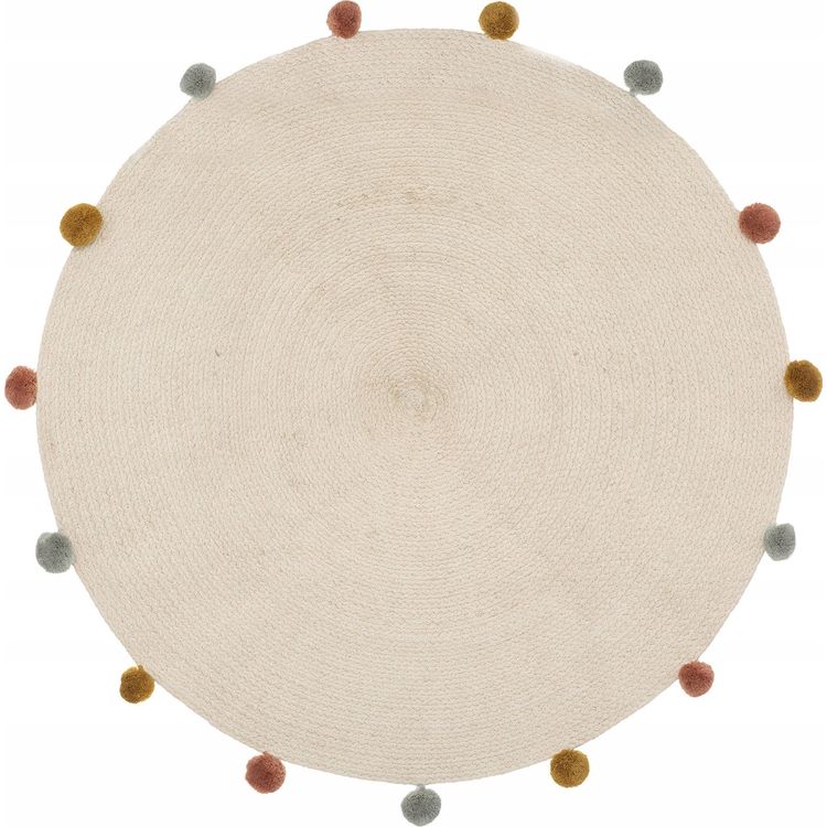 Tootefoto - Atmosphera ARLEKIN pompoonidega lastevaip, 90 cm