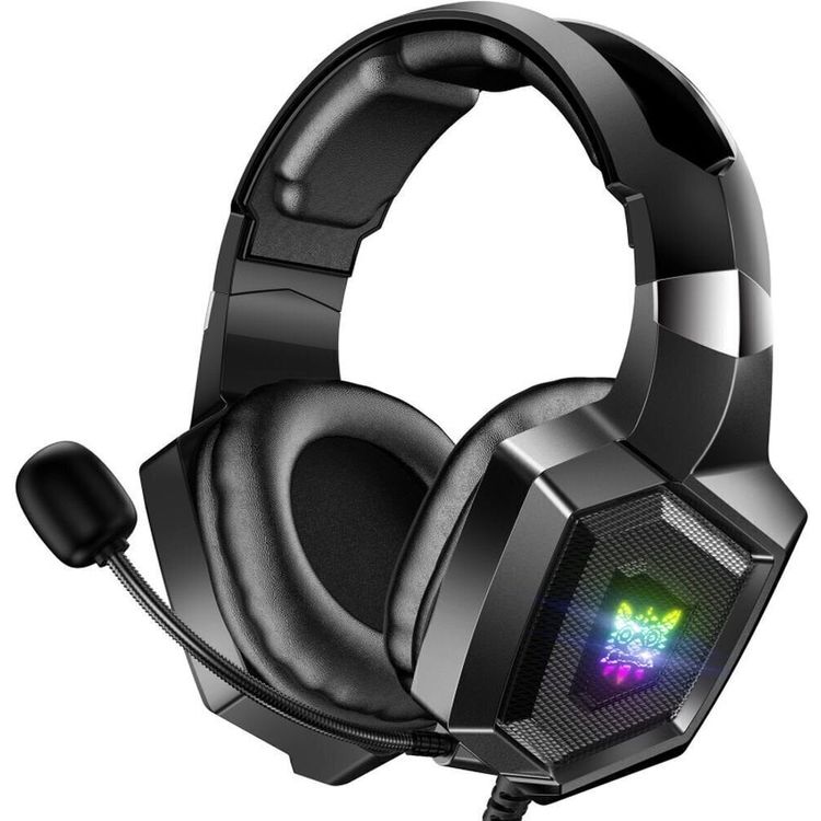 Tootefoto - Onikuma K8 RGB Wired Gaming Headset Black PC headset
