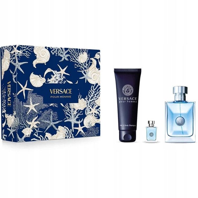Tootefoto - SET VERSACE Pour Homme EDT sprei 100ml + EDT 5ml + DU IGEEL 150ml