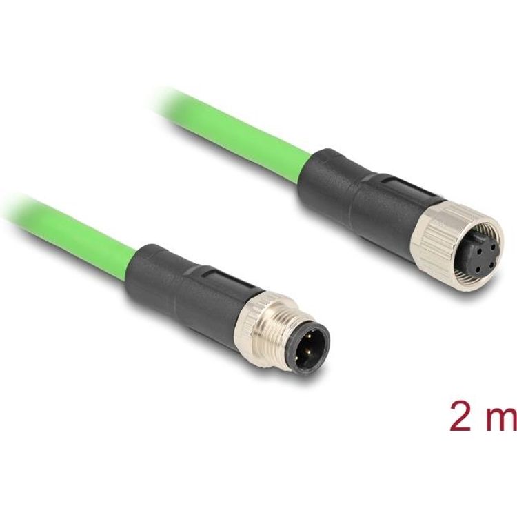 Tootefoto - DeLOCK 80407 Netzwerkkabel Gr n 2 m SF/UTP (S-FTP) (80407)