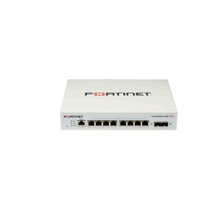 Tootefoto - Fortinet FS-108F v rgul liti Juhitav L2+ Gigabit Ethernet (10/100/1000) Valge