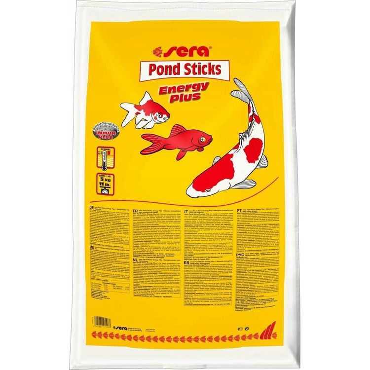 Tootefoto - Sera Pond pulgad energia pluss 5 kg - tiigi energiatoit