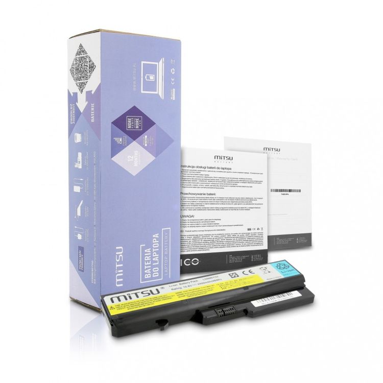 Tootefoto - Battery for Lenovo IdeaPad G460, G560 4400 mAh (48 Wh) 10.8 - 11.1 Volt