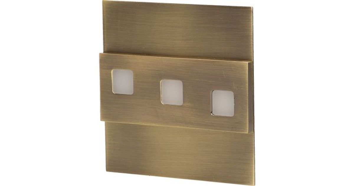 Stair light fitting Orno Lepus LED brass matt (OROS1531L3 / BR) Lamps and accessories