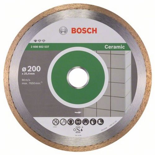 Bosch Diamanttrennscheibe Standard for Stone 350 x 25,40 x 3,1 x 10 mm 