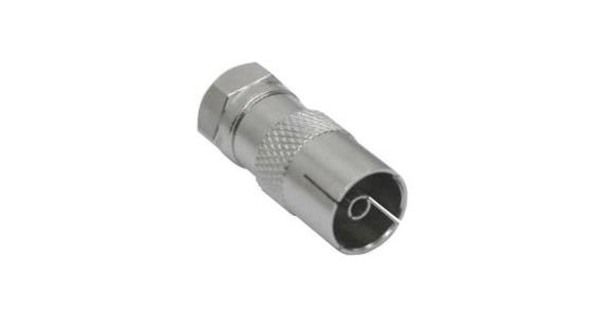 InLine Coaxial Adapter Fmale connector (SAT) to IEC female male