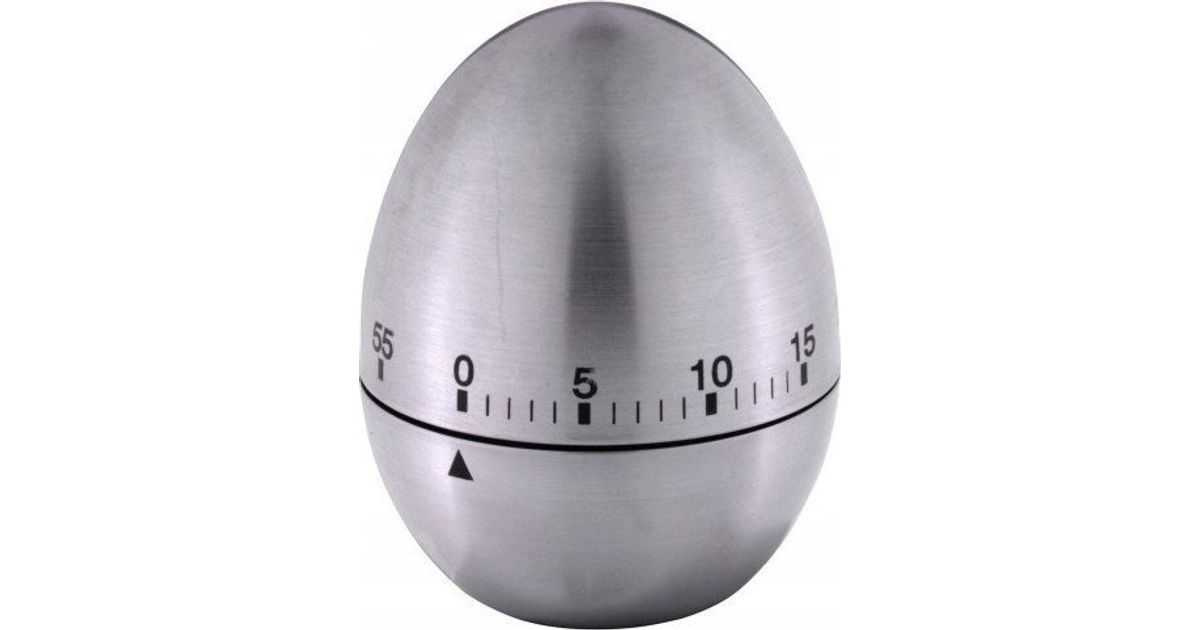 Mechanical egg timer silver egg timer 6 cm Taimerid Köök Kodu