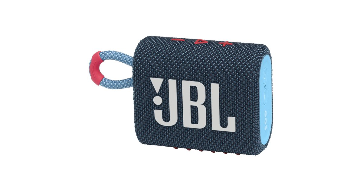 JBL - Go 3 Bleu/Rose