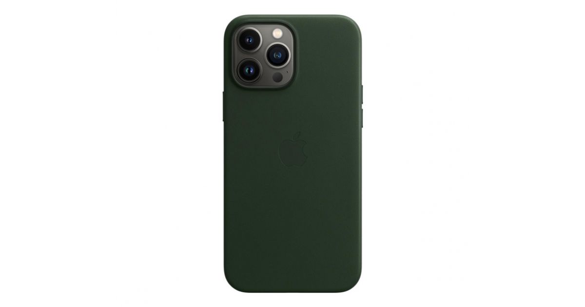 Apple iPhone 13 Pro Max Leather Case with MagSafe Sequoia Green