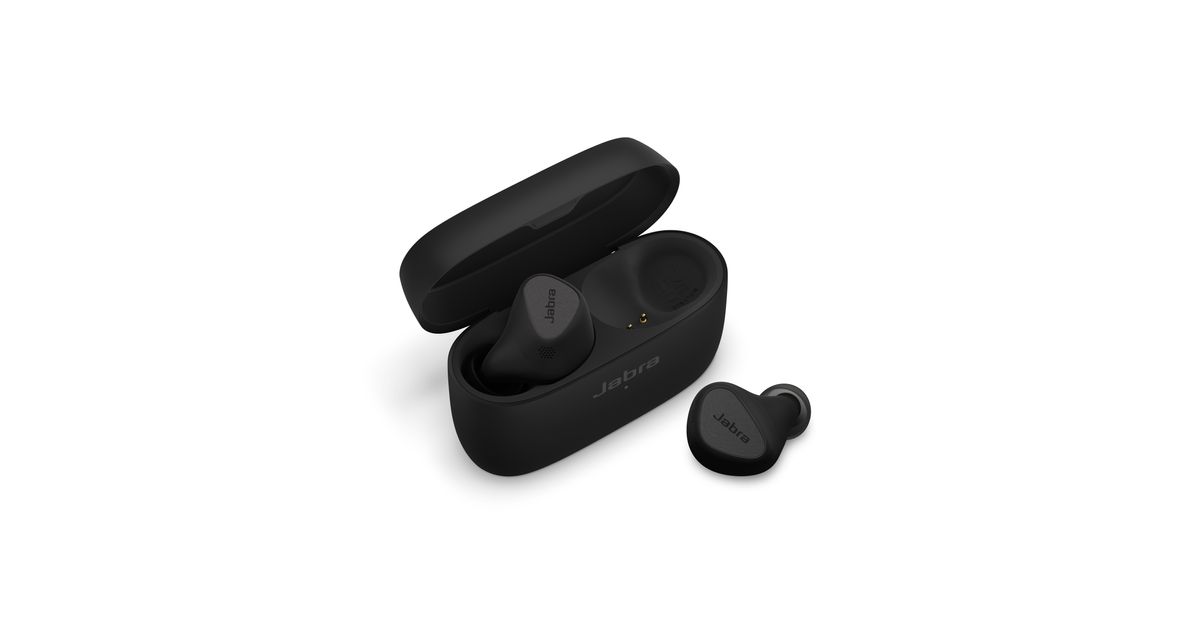 Jabra Elite 5 ANC True Wireless In-Ear Headphones (Titanium Black