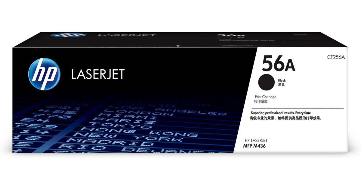 HP 56A Black Original LaserJet Toner Cartridge - Toonerid, kassetid ...