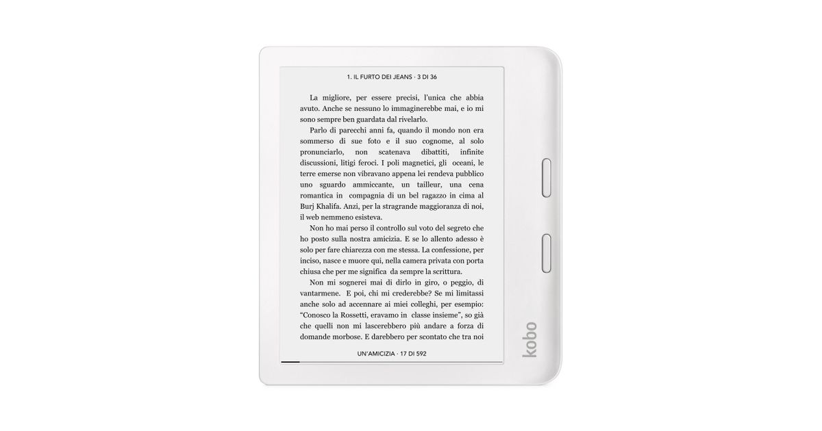 Kobo Libra 2 - eBook reader - 32 GB - 7 E Ink Carta 1200 (1680 x 1264) -  touchscreen - Wi-Fi - white