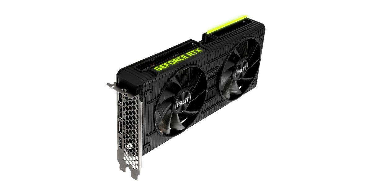 Palit GeForce RTX 3060 Ti Dual V1 NVIDIA 8 GB GDDR6 - Graphics