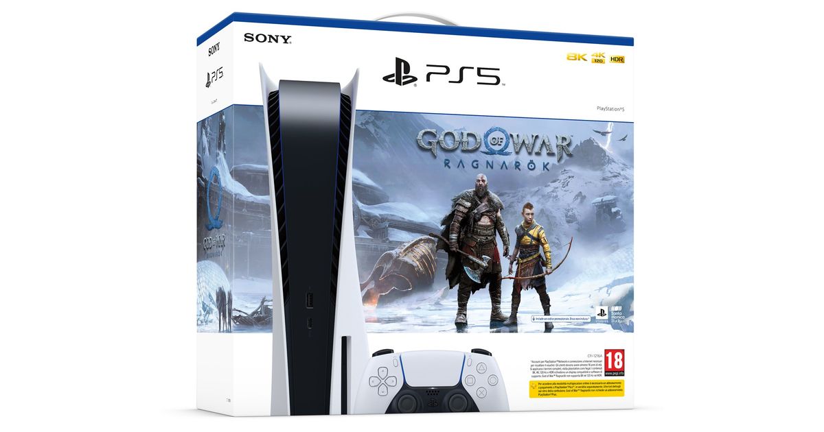 konsola sony playstation 5 god of war ragnarok