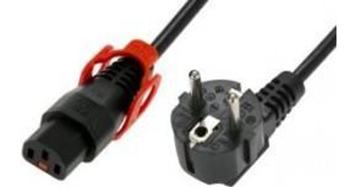 IEC Lock Kabel połączeniowy zasilający z blokadą IEC LOCK+ Schuko