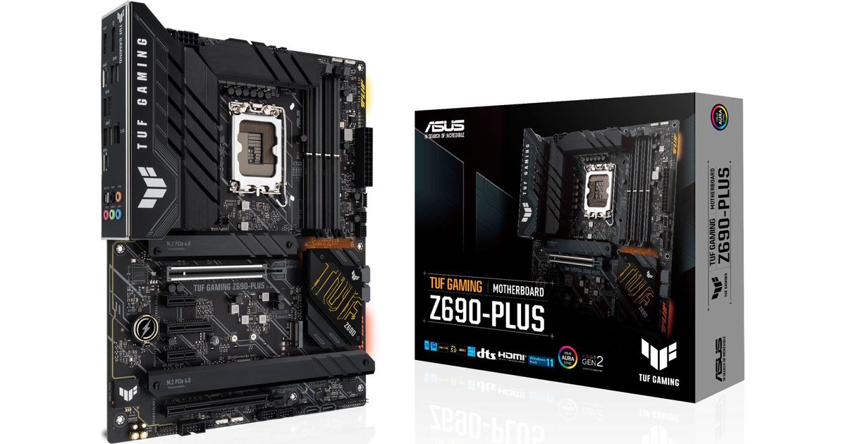 Asus motherboard TUF GAMING Z690-PLUS - Motherboards - Motherboards ...