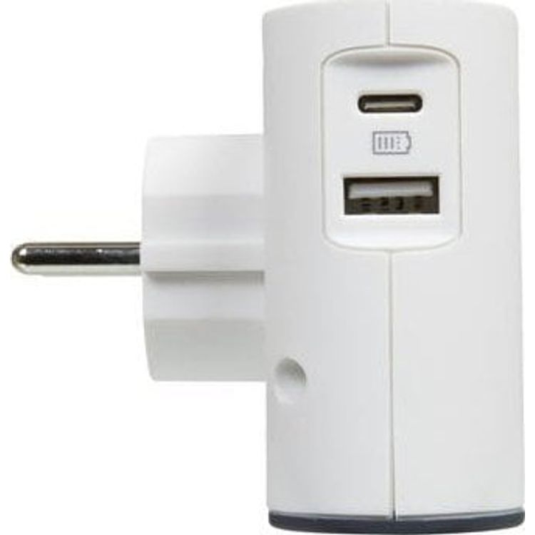 Tootefoto - Flat splitter 2X2P + USB AC-B / G Legrand 049401 himp