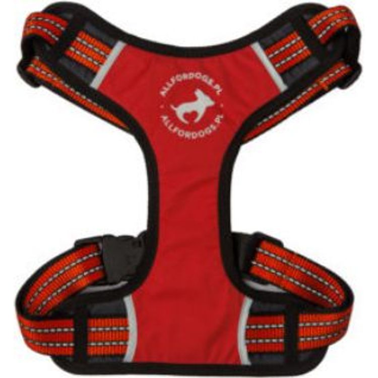 Tootefoto - All For Dogs Sport harness red size L (70-125cm)