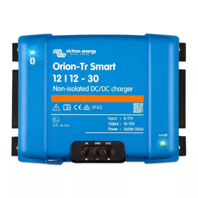 Tootefoto - VICTRON ENERGY BATTERY CHARGER ORION-TR SMART 12/12-30A NONISOLATED DC-DC CHARGER