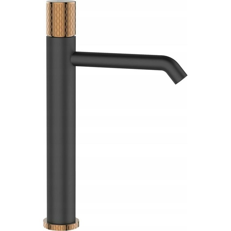 Tootefoto - MIXER WASHBASIN HIGH STARLIGHT BLACKGOLD