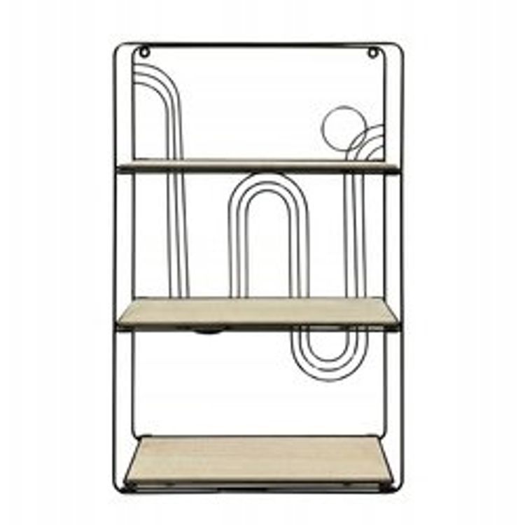 Tootefoto - Home Styling Collection Szafka wisz ca, 35 x 12 x 55 cm, 3 pi tra, metalowa