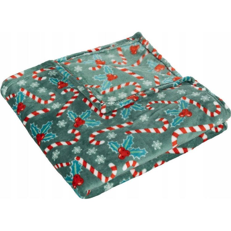 Tootefoto - Atmosphera j ulumustriga fliistekk, 130 x 180 cm