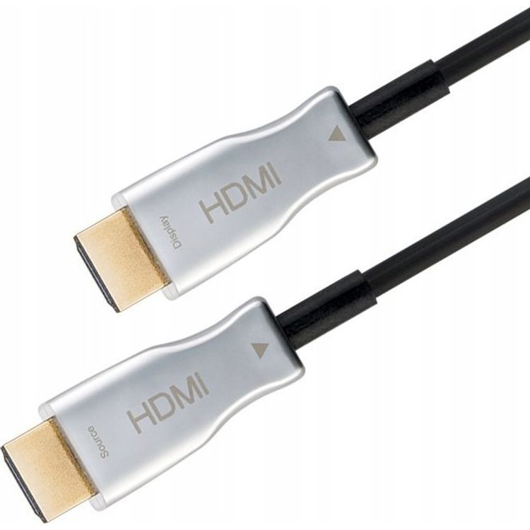 Tootefoto - Goobay 65567 HDMI-Kabel 20 m HDMI Typ A (Standard) Schwarz - Silber (65567)