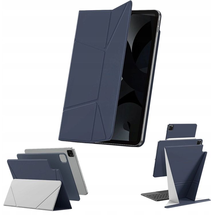 Tootefoto - AMAZINGTHING Matte Pro Mag Folio mbris koos alusega iPad Air M3 13" - sinine