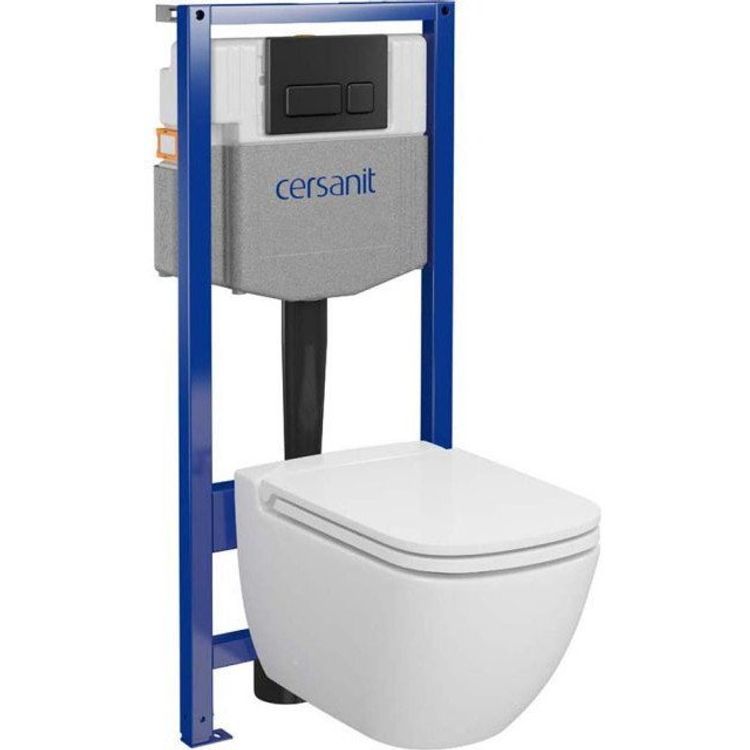 Tootefoto - WC SET S701-772 WITH FRAM +BL MAT BUTTON