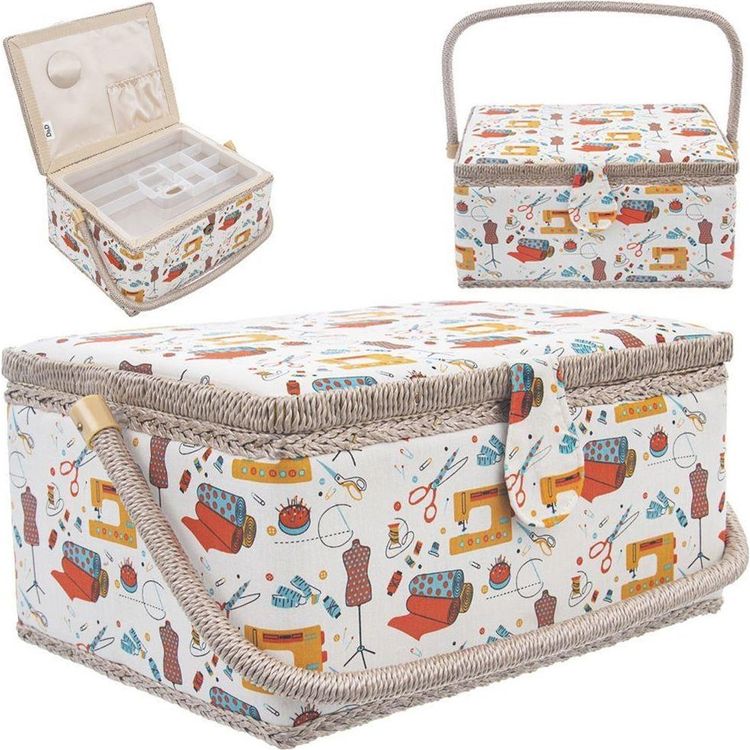 Tootefoto - Orion Niciarka organizer przybornik kuferek koszyk pojemnik na nici 30x23x12x16