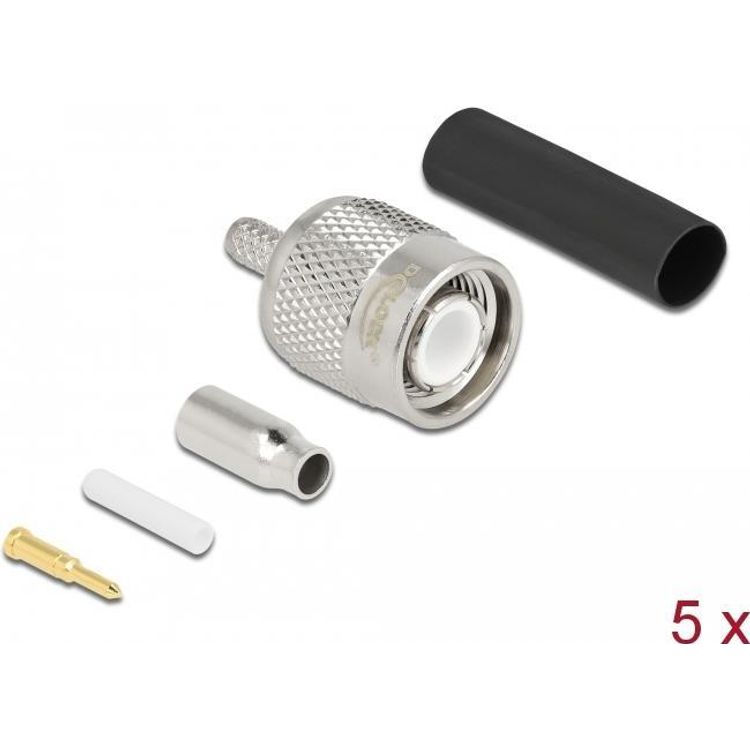 Tootefoto - DeLOCK 90015 koaksiaalpistik hendus Terminaals lme kontroller 5 tk 50