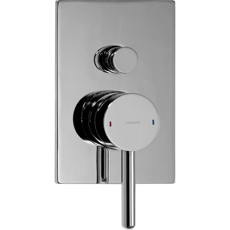 Tootefoto - Omnires Y vannisegisti, varjatud, kroom (Y1235/K)