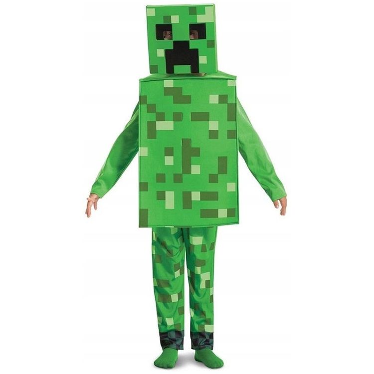 Tootefoto - Lastekomplekt - Minecraft Creeper - suurus M Edukamp