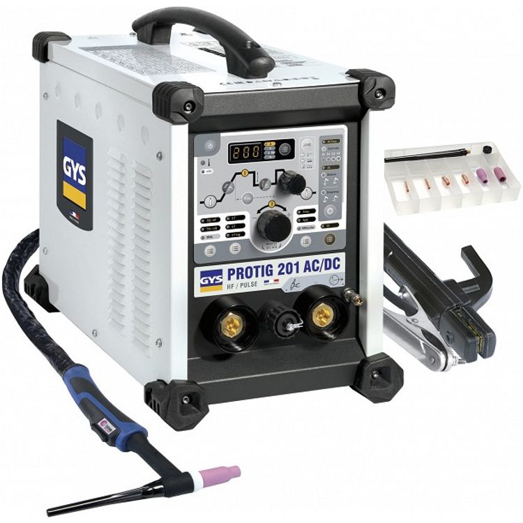 Tootefoto - Keevitus Protig 201 Ac/Dc Hf Fv - Acc. Sr26Db-4M (No Regulator) Gys