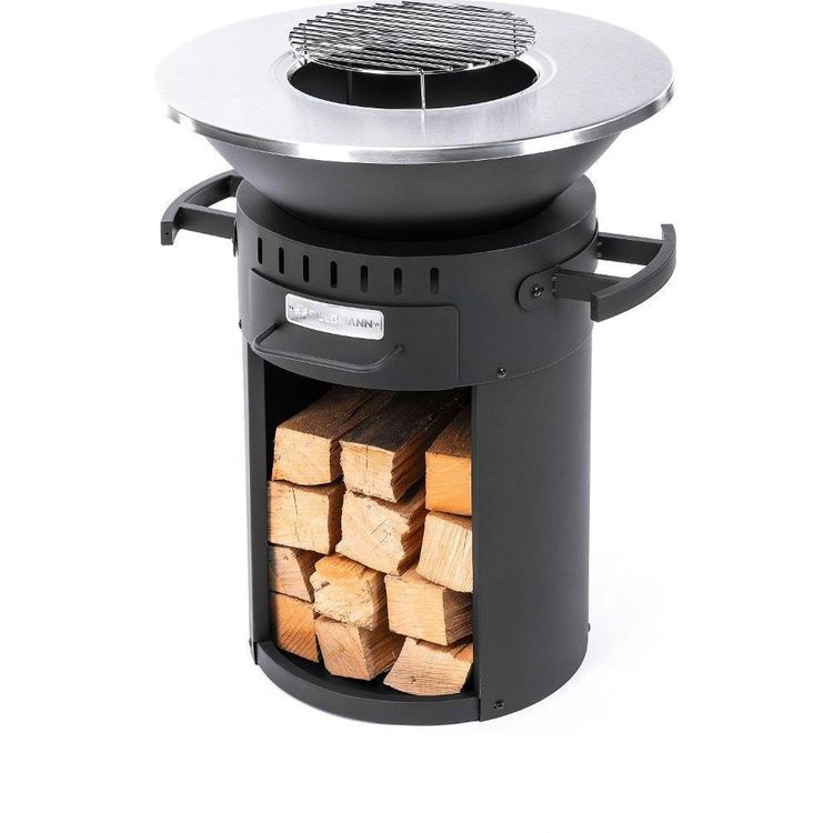 Tootefoto - Fieldmann FZG 1019 Grill wglowy, palenisko 3 w 1