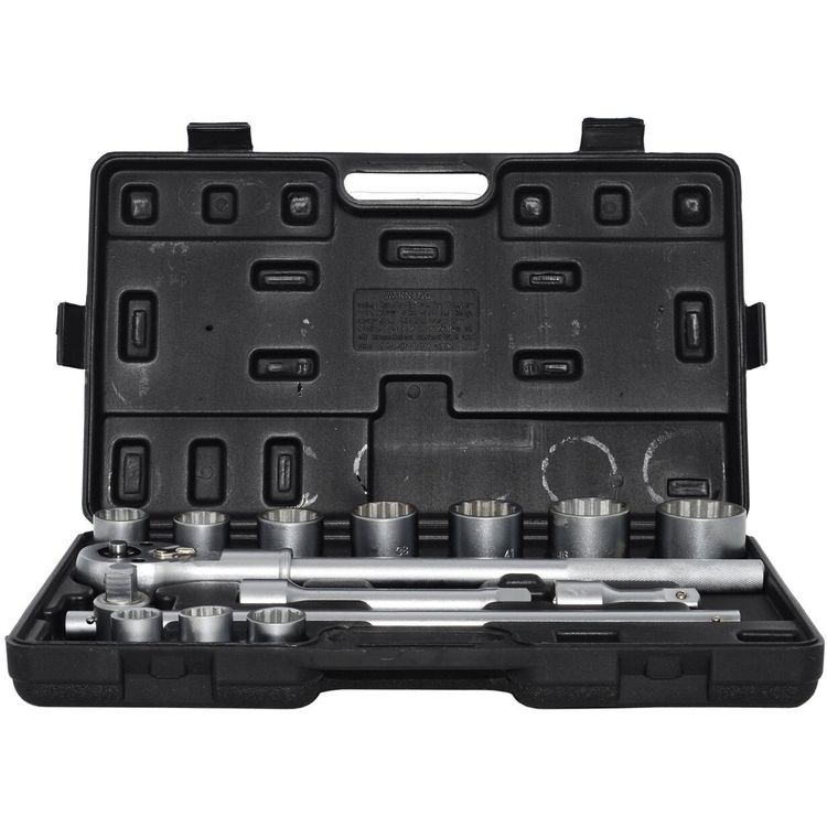 Tootefoto - AWTOOLS 12-NURGA PUNKTMUTRIV TMETE KOMPLEKT 21 ELEMENTI 3/4"