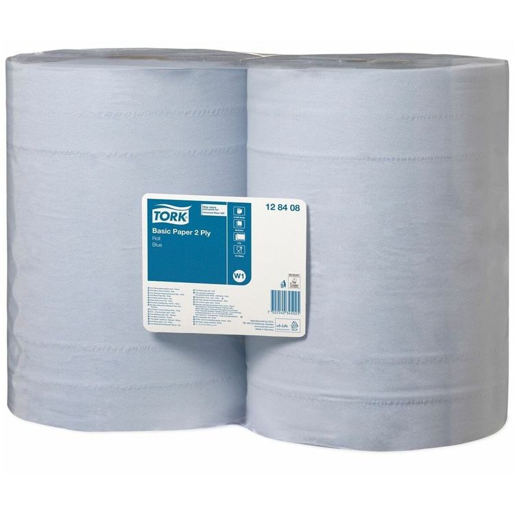 Tootefoto - Tork Aft rringspapir tork w1 basic, sinine, pakke a 2 joonlaud