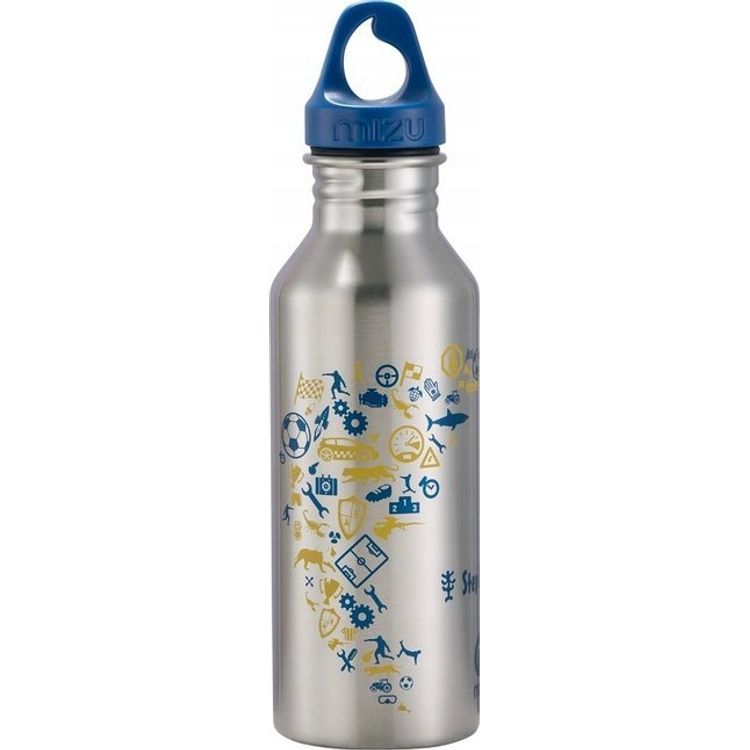 Tootefoto - Samm-sammult SAMM-SAMMULT ROOSTEvabast terasest PUDEL "Sinine ja kollane"